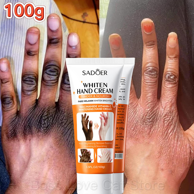 Brightening Dark Knuckles Cream Brighten Hand Cream Lighten Dull Corrector Moisturizing Stains Remover Products Korean Skin Care