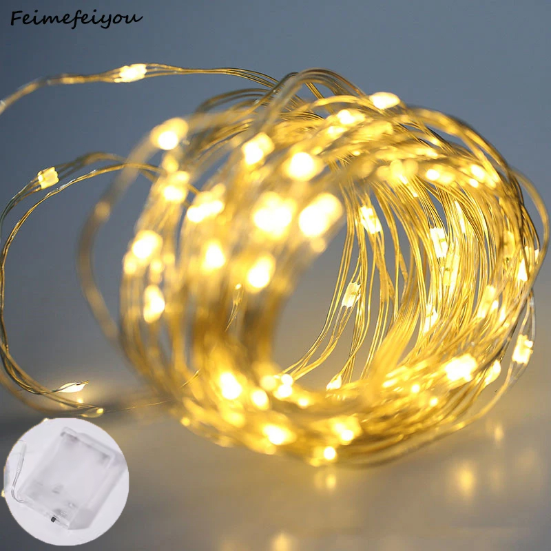 LED-Lichterkette, batteriebetrieben, Girlande, Licht, Schlafzimmer, Wohnzimmer, Weihnachten, Hochzeit, Party, Dekoration, Lichterketten