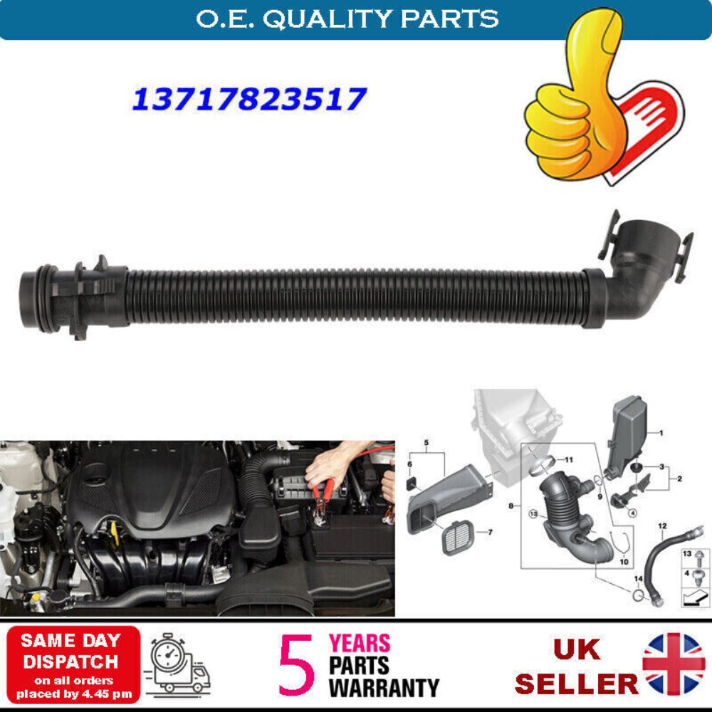 Luchtinlaat Ontluchtingsbuis Slang 13717823517 Voor Bmw F20 F21 F22 F23 F30 F31 F34 Uk