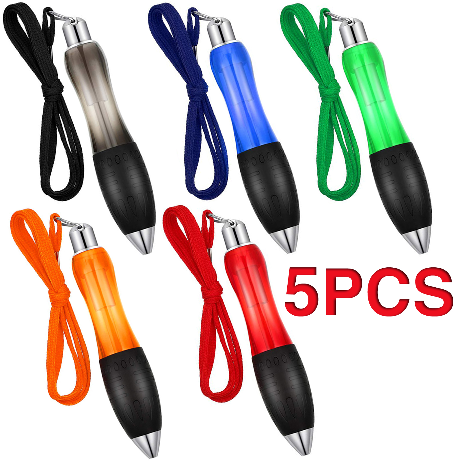 Bolígrafos de grasa con peso grande para pacientes Parkinsons, trémomas esenciales, mano para artritis y baja resistencia al agarre, 5 uds.