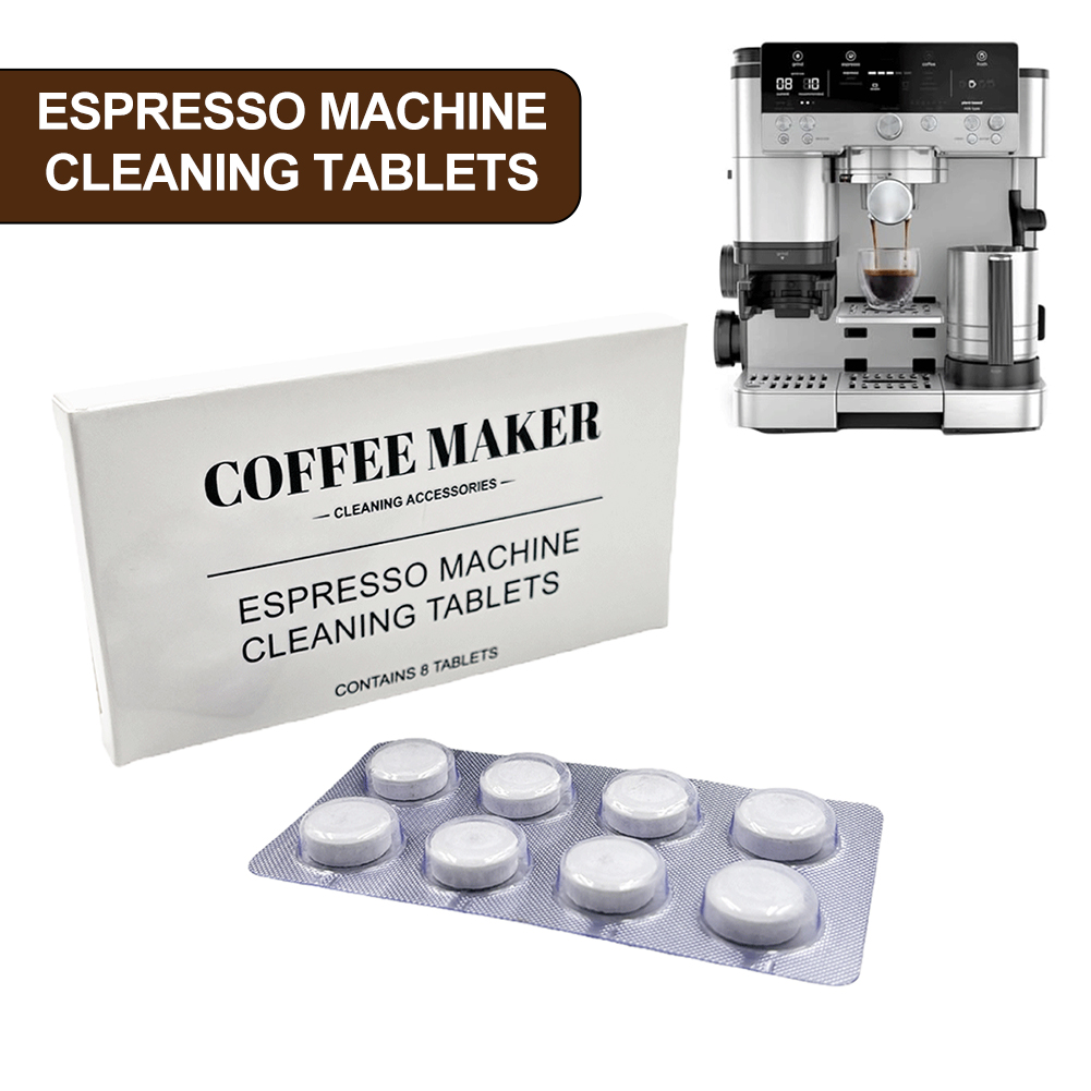 Tabletas de limpieza para máquina de café expreso, accesorios de repuesto para limpieza del tanque de agua, para Ninja Luxe ES601/ES701, 8 Uds.