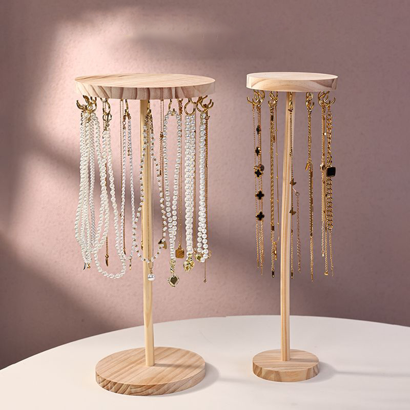 Organizador de jóias display colar titular colar cabide jóias expositor colares brincos pingente pulseiras