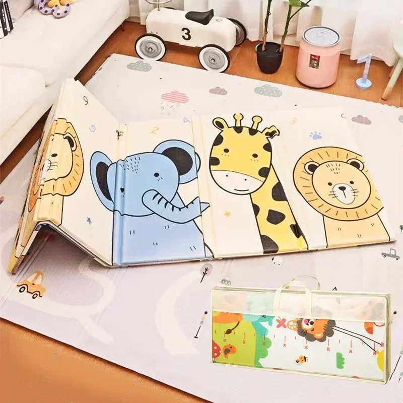 200x18 0x 1,5 cm Baby Spielen Matten Wasserdicht XPE Playmat Faltbare Krabbeln Teppich Kinder Spiel Aktivität Teppich Folding Decke spielzeug