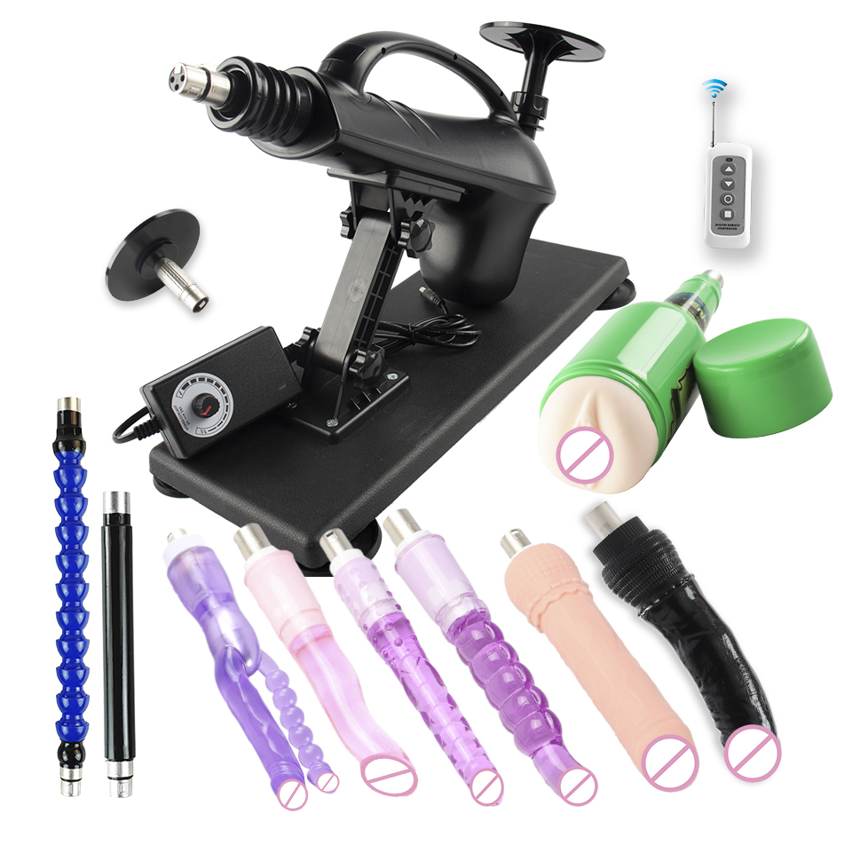 Nouvelle machine sexuelle automatique, jouets sexuels, machines de poussée pour hommes et femmes, appareil Love Machine avec 3 accessoires de godemiché XLR
