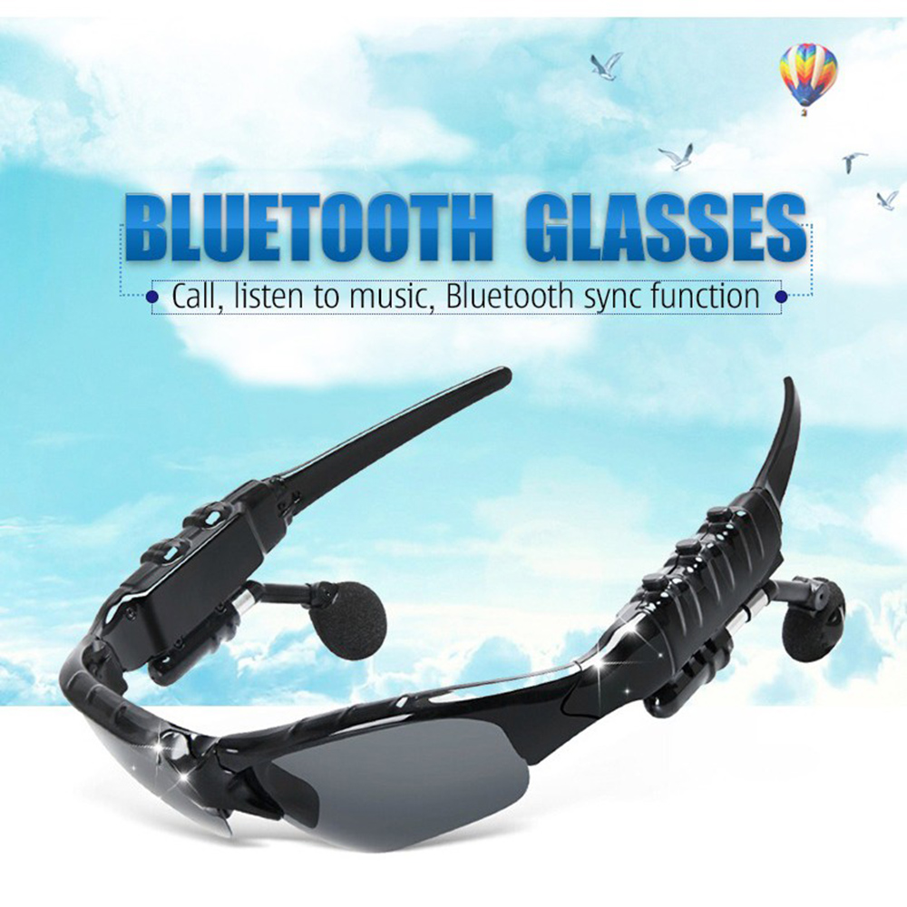 Drahtlose, polarisierte Bluetooth-Sonnenbrille, UV-Schutz, polarisierte Gläser, Sonnenbrille, Kopfhörer für Besprechungen, Reisen, Wandern, Sport