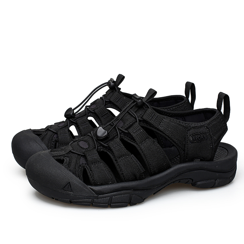Nieuwe herensandalen Zacht lederen sandalen Schoenen Heren Grote maat Outdoor Zomerschoenen Comfort Strandsandalen Romeinse herenschoenen