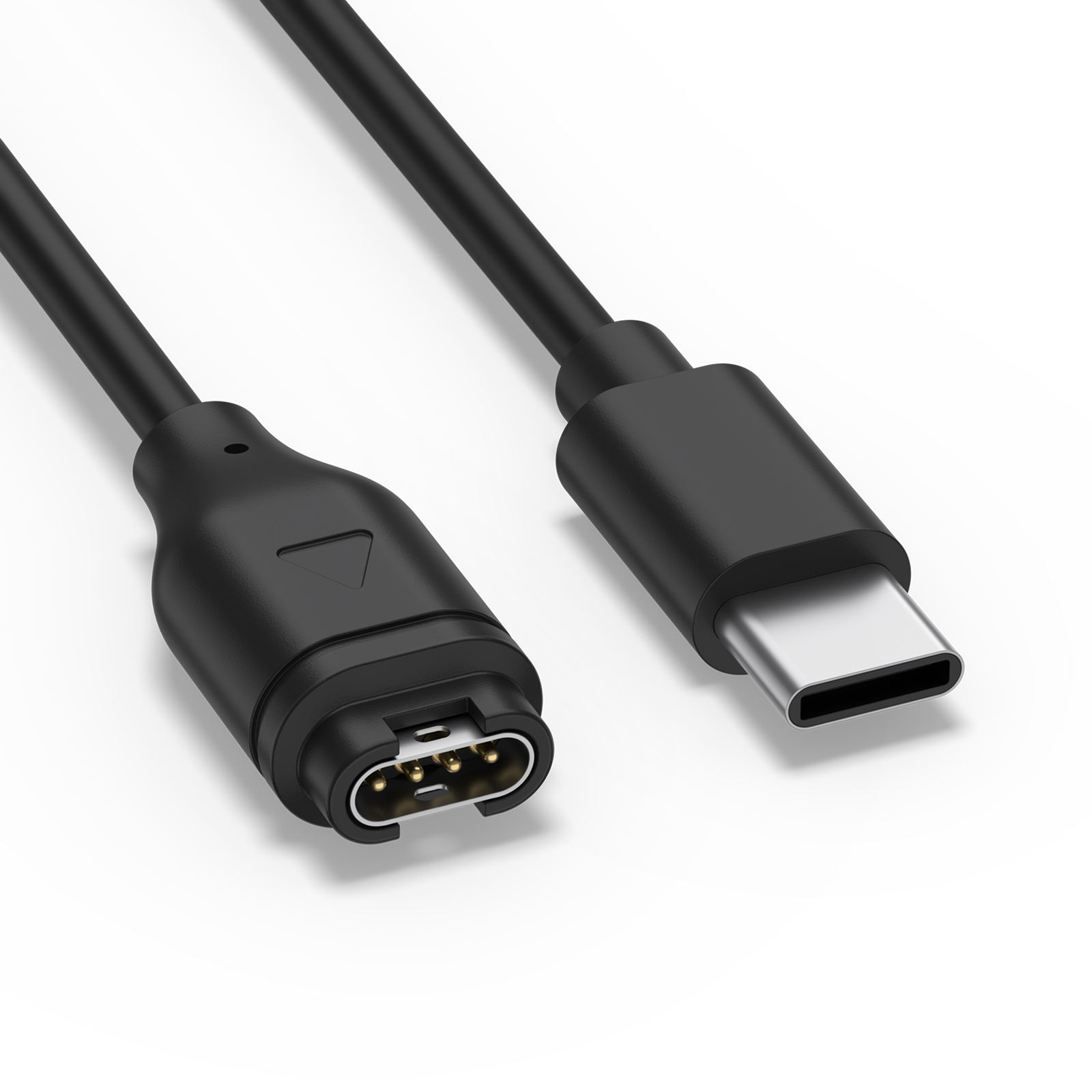 Typ-C-Uhrenladekabel für Garmin Venu2/VenuSq2/3/3S Fenix 5/6/7 Vivoactive4/4S/3 Schnellladekabel für Forerunner 965/266