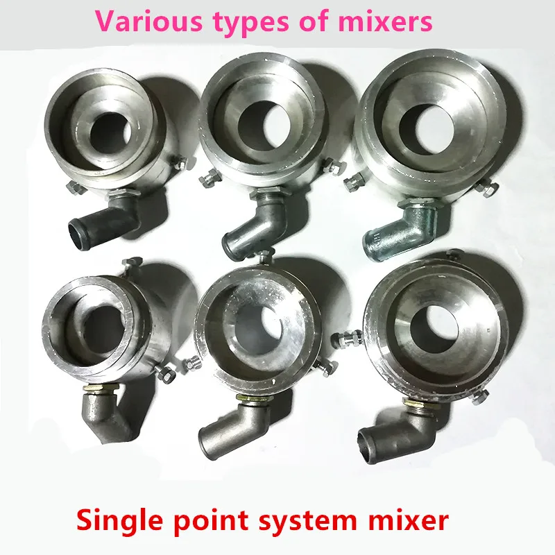 Miscelatore gas Venturi per sistemi di conversione tradizionali GPL CNG Auto a benzina 52mm/62mm/63mm/65mm/68mm/72mm