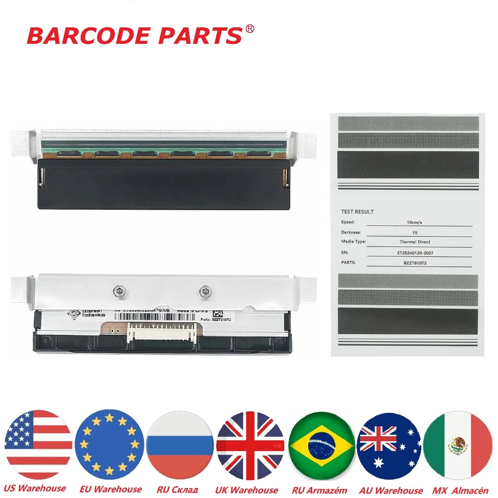 Nuevo cabezal de impresión ZT230 para impresora térmica Zebra ZT210 ZT220 ZT230 cabezal de impresión de 203 ppp, P1037974-010