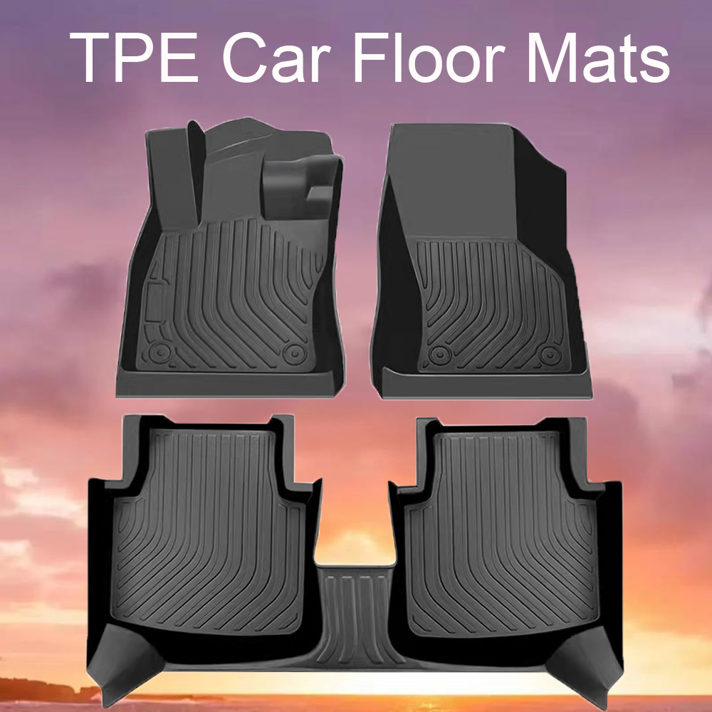 3 tapis de sol de voiture en TPE adaptés aux BMW Série 5 F10 2010-2017 G30 2017-2023 F07 GT 2010-2016 Accessoires de voiture