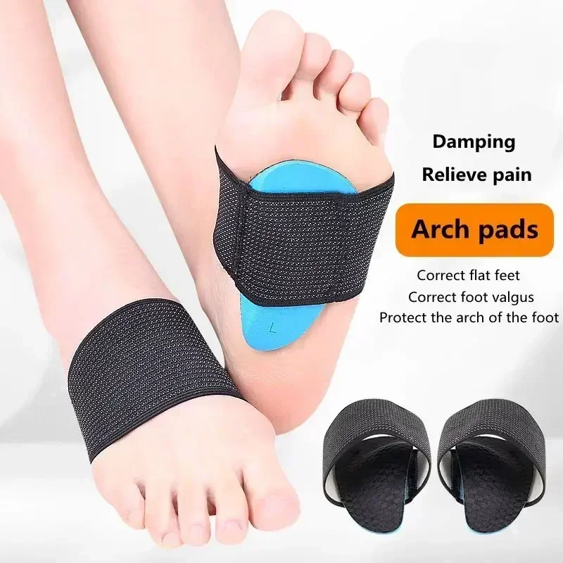 EVA pieds plats soutien de la voûte plantaire semelles orthopédiques coussinets pour chaussures hommes femmes pied Valgus Varus semelles de sport Inserts de chaussures accessoires