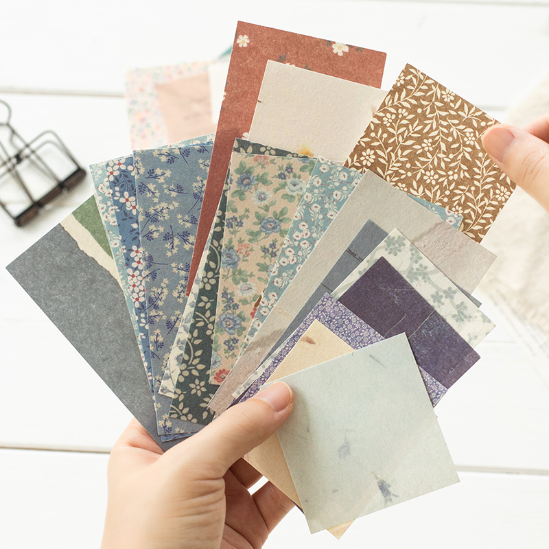 60 sztuk Vintage Scrapbooking materiał papierowy Diy Hand Account Diary Album ręcznie robiony śmieci dziennik materiały papier podkładowy