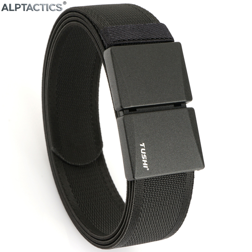 ALPTACTICS Nuevo cinturón táctico para hombres y mujeres, cinturón militar de alta calidad con hebilla magnética de liberación rápida, accesorios deportivos