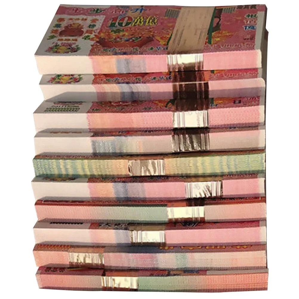 1000 Sheets Bolivar Currency Paper Money Ghost Flame Sacrificing Accessories Banknote Wish