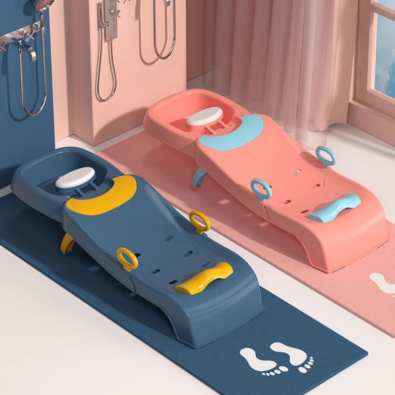 Headspa-cama de champú de plástico para niños, cabezal de Spa plegable, silla de salón japonesa portátil, muebles de salón de masaje