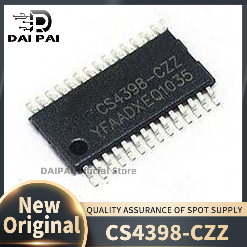 (10 stks/partij) 100% Nieuwe originele CS4398-CZZR CS4398-CZZ CS4398 TSSOP28 Converter Chipset