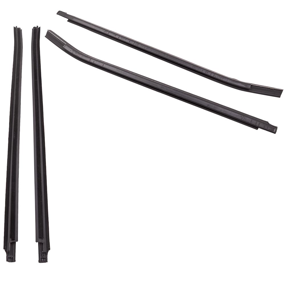 4szt Uszczelki drzwi Uszczelki szyby okiennej do Toyota HILUX SR5 Double Cab 05-15 Do Toyota Hilux Double Cabin 2005-15