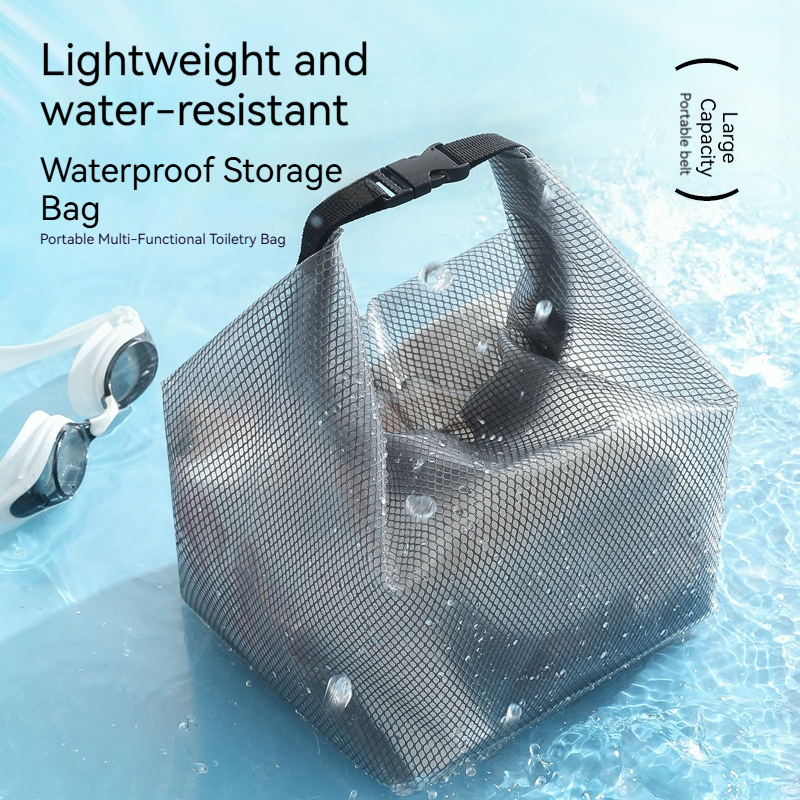 Bolsa de almacenamiento impermeable de gran capacidad, bolsa para Buggy, bolsa de almacenamiento portátil para maquillaje de viaje, ropa de Fitness al aire libre, bolsa de lavado para natación