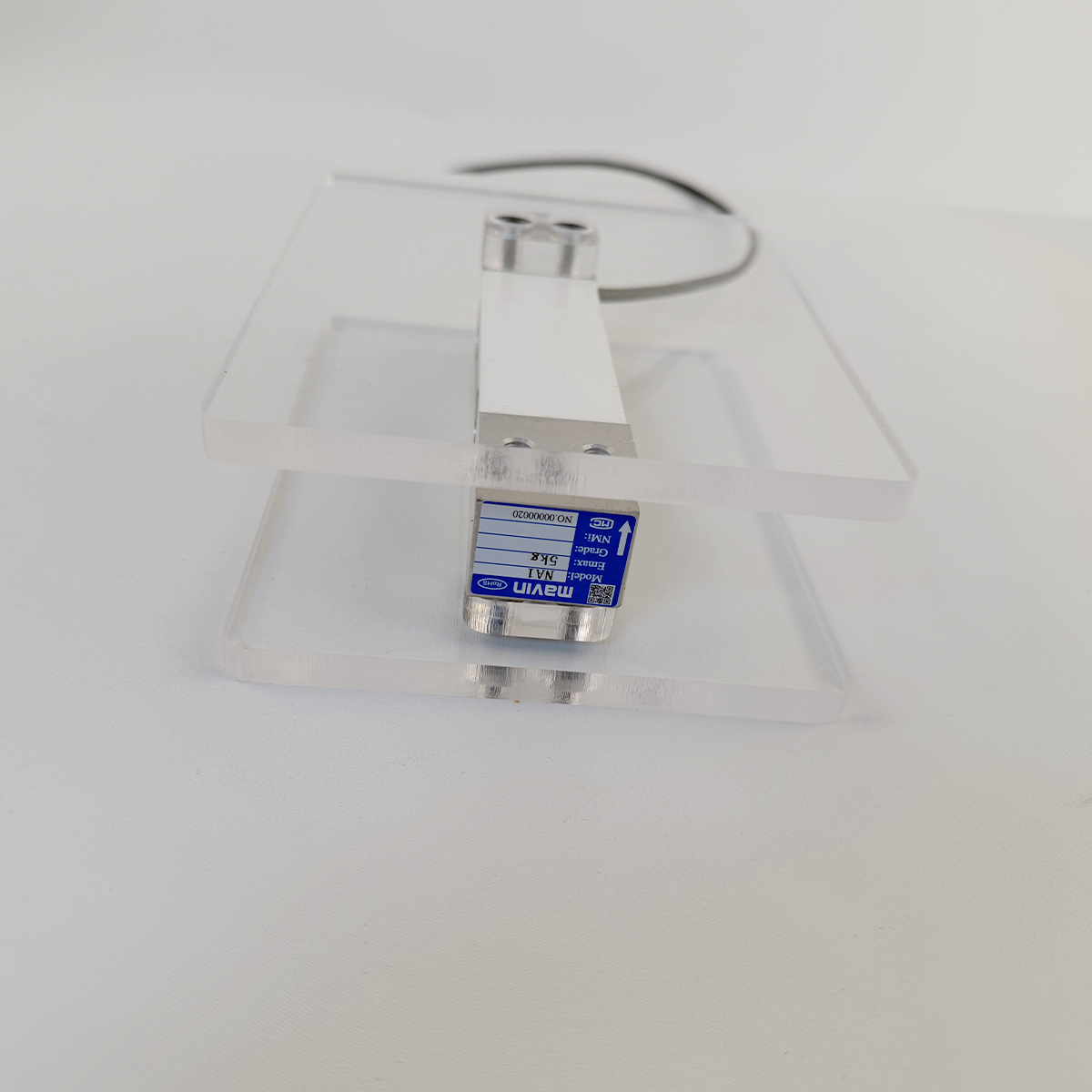 2026 New and Cheap Original Mavin 130mm Single Point Load Cell 3-100kg Weight Sensor with 8mm Thick Acrylic Mounting Bracket Kit