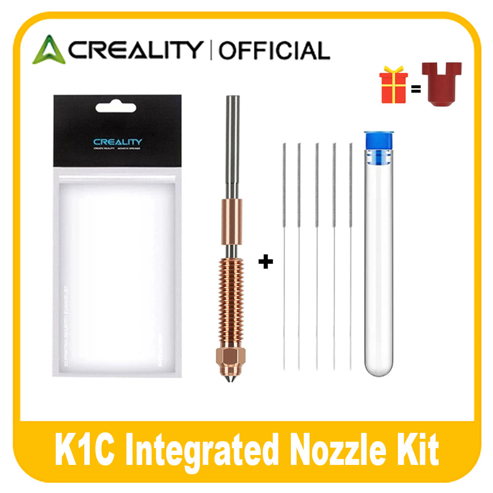 Официальный комплект быстросменных сопел Creality K1C Unicorn 0.2/0.4/0.6/0.8/1.0 мм для 3D-принтеров K1C/K1 Max/Ender 3 V3