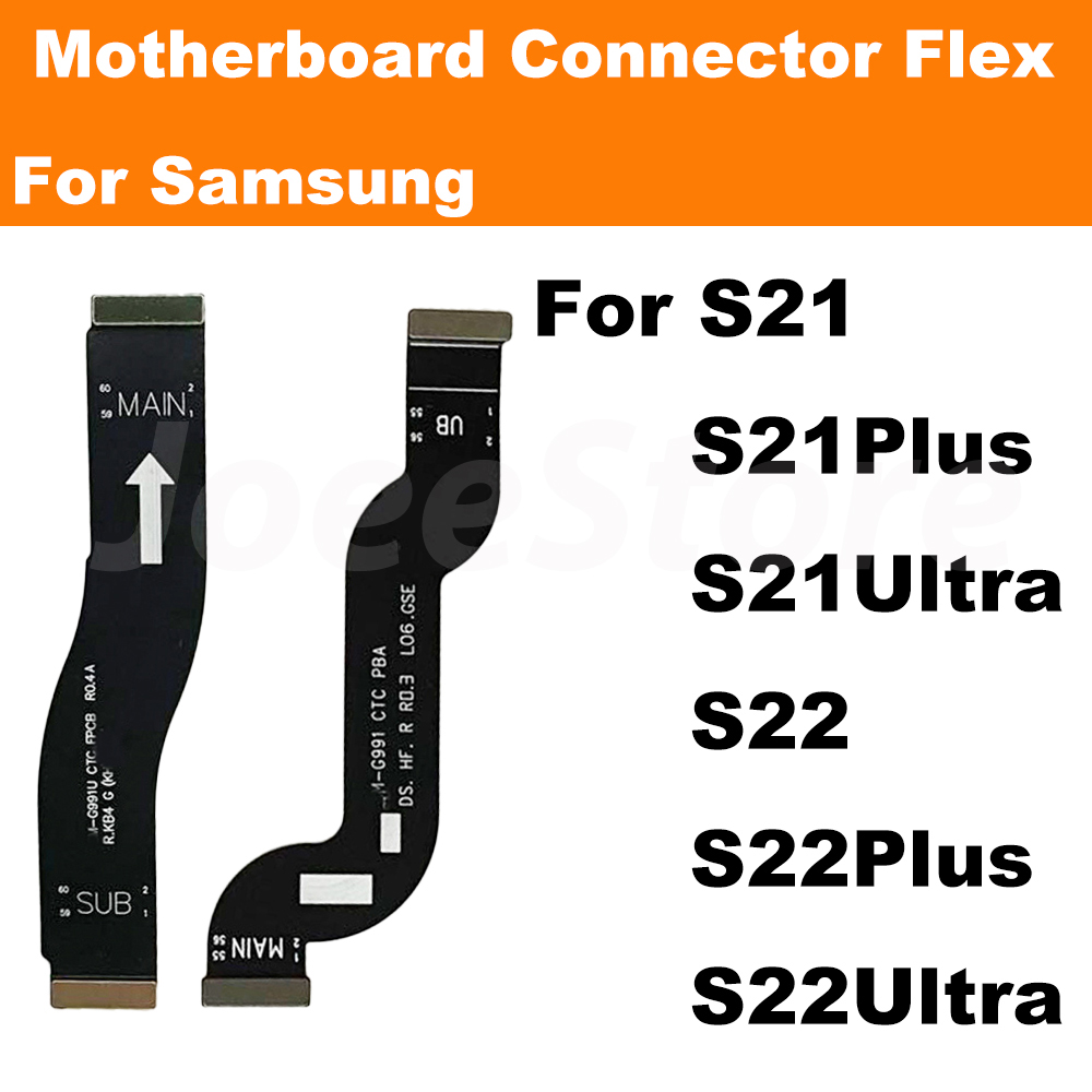 Материнская плата зарядки подключить Flex для Samsung Galaxy S21 S22 Plus Ultra S21FE ЖК-дисплей подключить материнской платы Flex кабель ленты