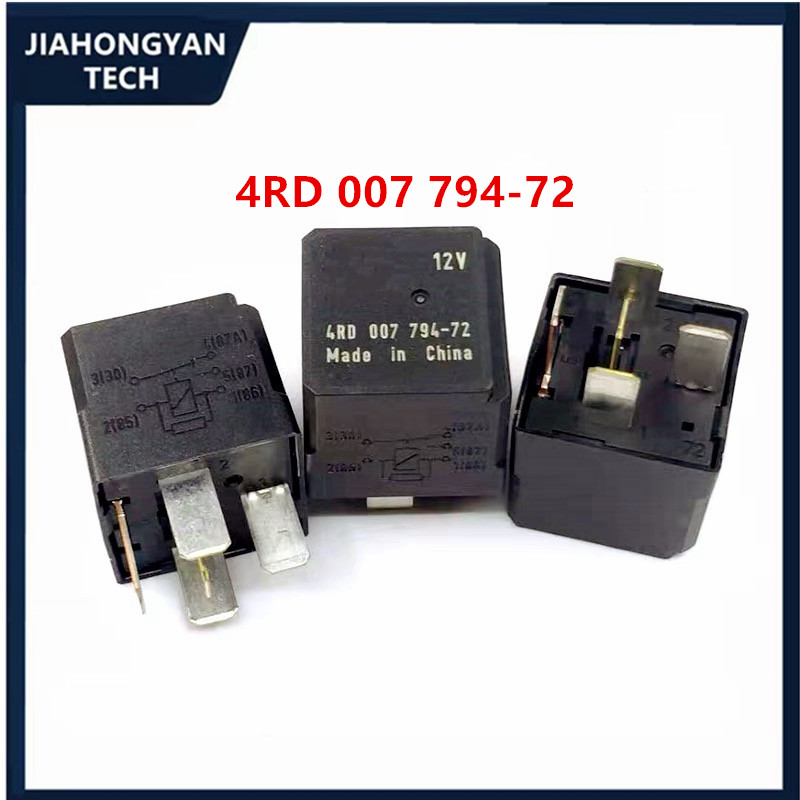 Relé automotriz Original 4RD 007 794, 72-82, 5 pines, 12V, 4RD007794-72, 4RD007794-82