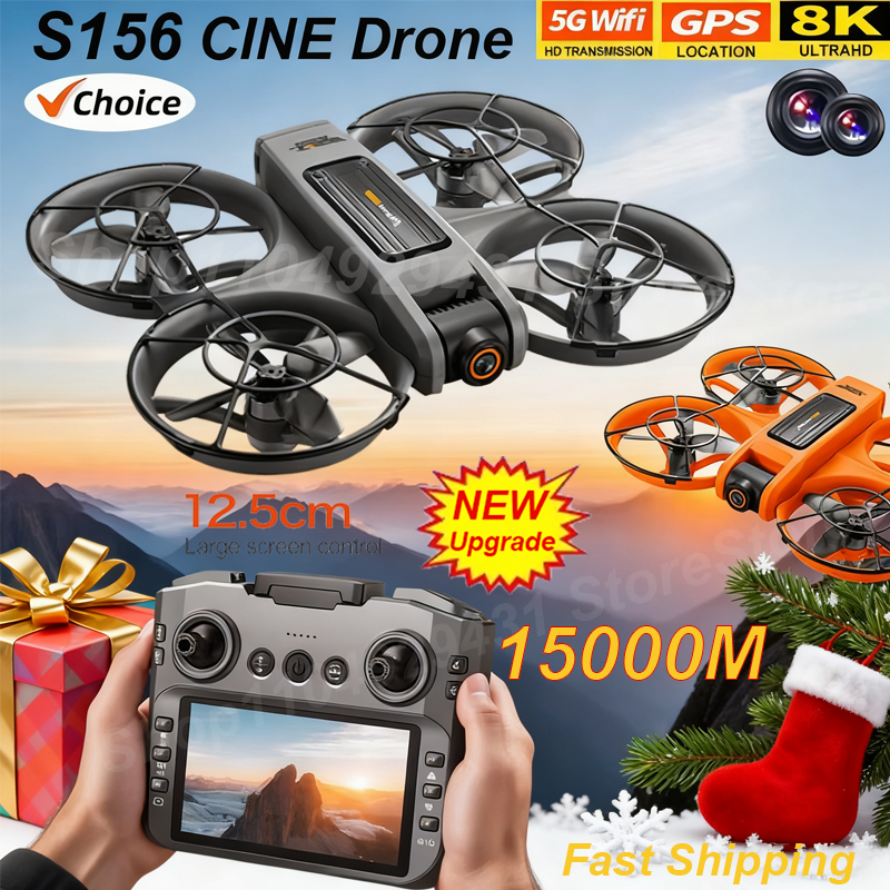 Nouveau Drone Original S156 8K WIFI GPS professionnel HD photographie aérienne avion télécommandé HD double caméra quadrirotor jouet UAV
