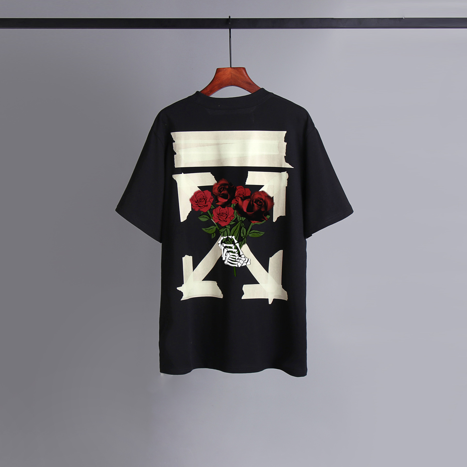 Korea Hip Hop Cotton Luxury Brand Graphic T-shirt Oversized Men Women Summer Luxury Brand  Retro Leisure Loose Short Sleeve