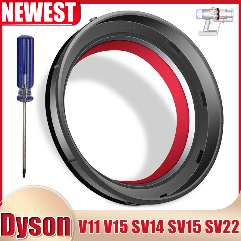 Anillo de sellado fijo superior del contenedor de polvo para Dyson V11 V15 SV14 SV15 SV22 accesorios de pieza de reparación de aspiradora