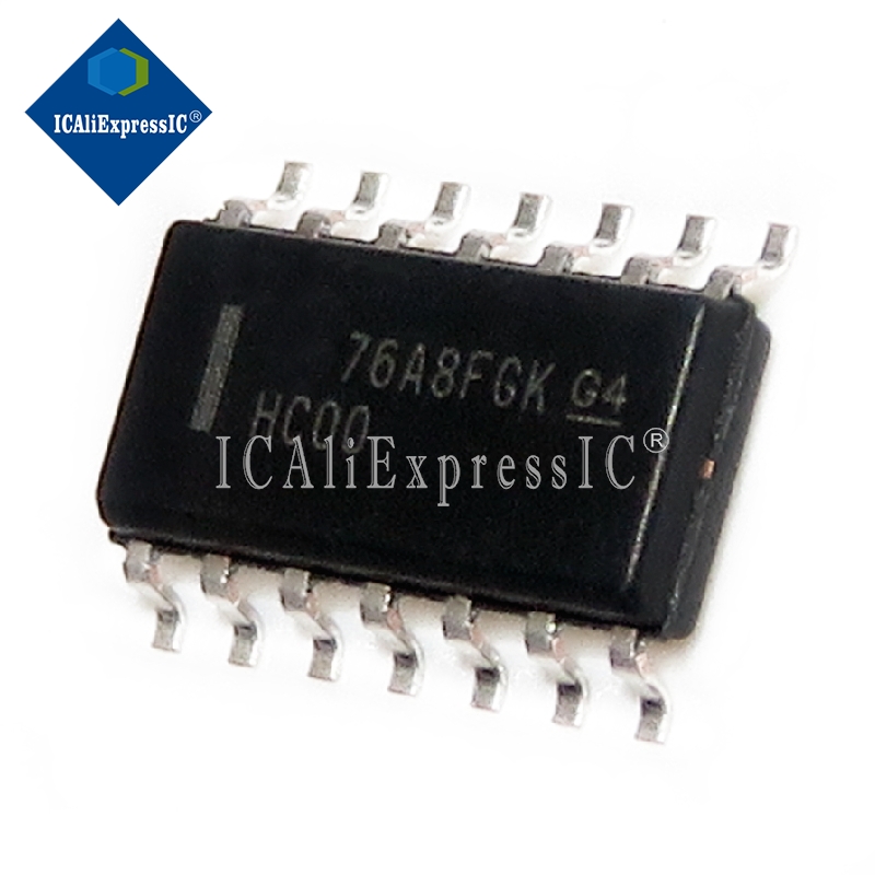 10 PIÈCES 74AC04SC 74AC14 74AC74D 74LS00D 74HC00D 74HC02D 74HC04D 74HC08D 74HC125D 74HC132D 74HC14D 74HC164D 74HC393D 74HC74D SOP-14