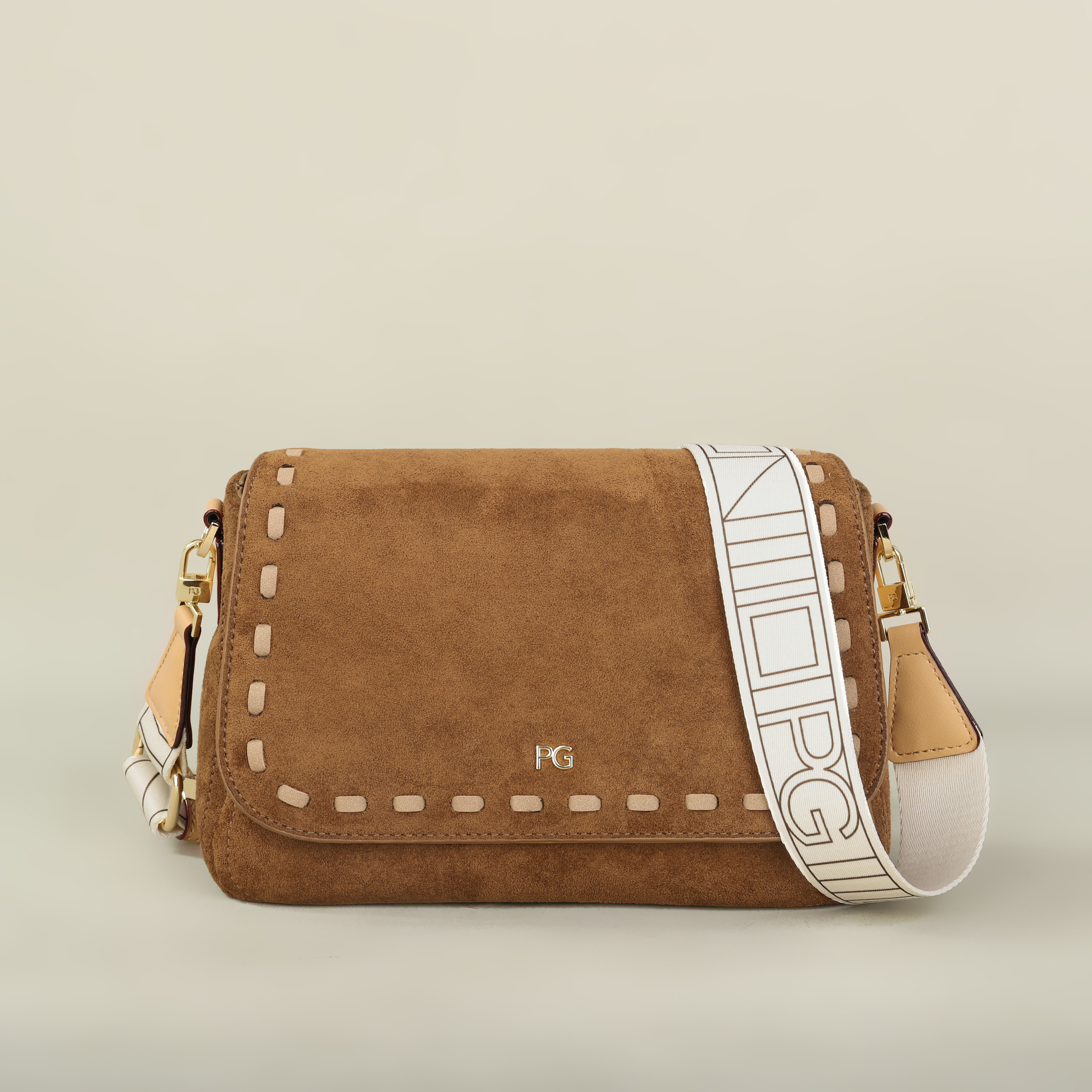 PG PATSY GARIS Retro schoudertas voor dames, leermateriaal, multifunctioneel, klassieke crossbodytas uit de oude school, uitverkoop
