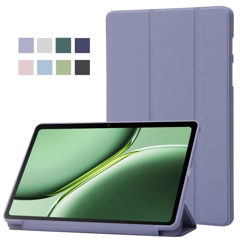 Funda For OnePlus Pad 2 Case Trifold PU Leaher Soft TPU Back Stand Tablet Shell For Coque Oneplus Pad Pro Case Cover 12,1 cala