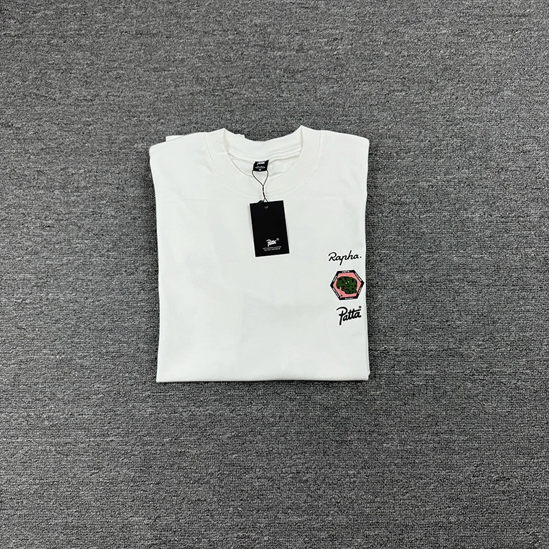 Nova Chegada: Camiseta Patta Estilo Americano com Estampa de Palmeira e Estrelas, Camisetas Masculinas de Manga Curta
