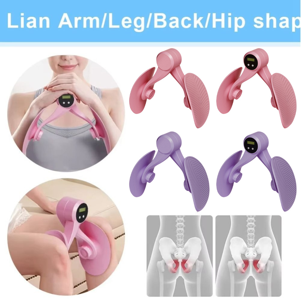 Entraîneur musculaire du plancher pelvien avec compteur, exercice de Kegel, hanche et intérieur des cuisses, équipement d'exercice pour les hanches, les fesses, les bras et les jambes