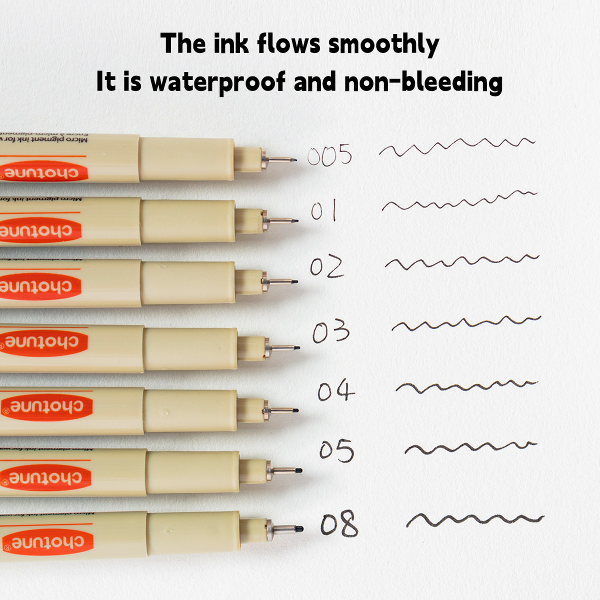 มังงะเครื่องหมายเข็มปากกา Art มือวาด Hook Line ปากกา Sketch ปากกาชุดเครื่องเขียนอุปกรณ์ศิลปะโรงเรียน Art SAKURA ปากกา