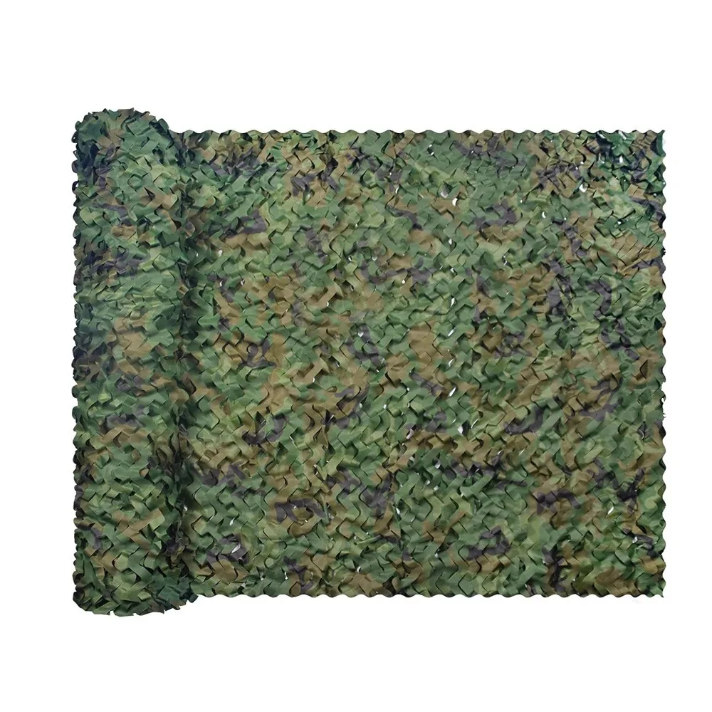 Rede de Camuflagem em Rolo para Caça, Decoração de Casa, Paintball, Observação de Pássaros, Camping, Cobertura de Carro - Rede de Sombreamento