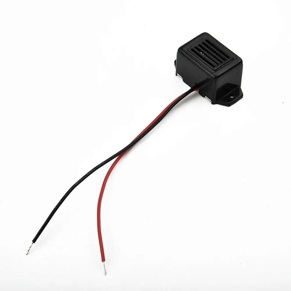 DC 12V 75dB sirena Beeper zumbador sonido advertencia alarma Cable adaptador delgado Invisible para coche camión vehículo recordatorios de marcha atrás