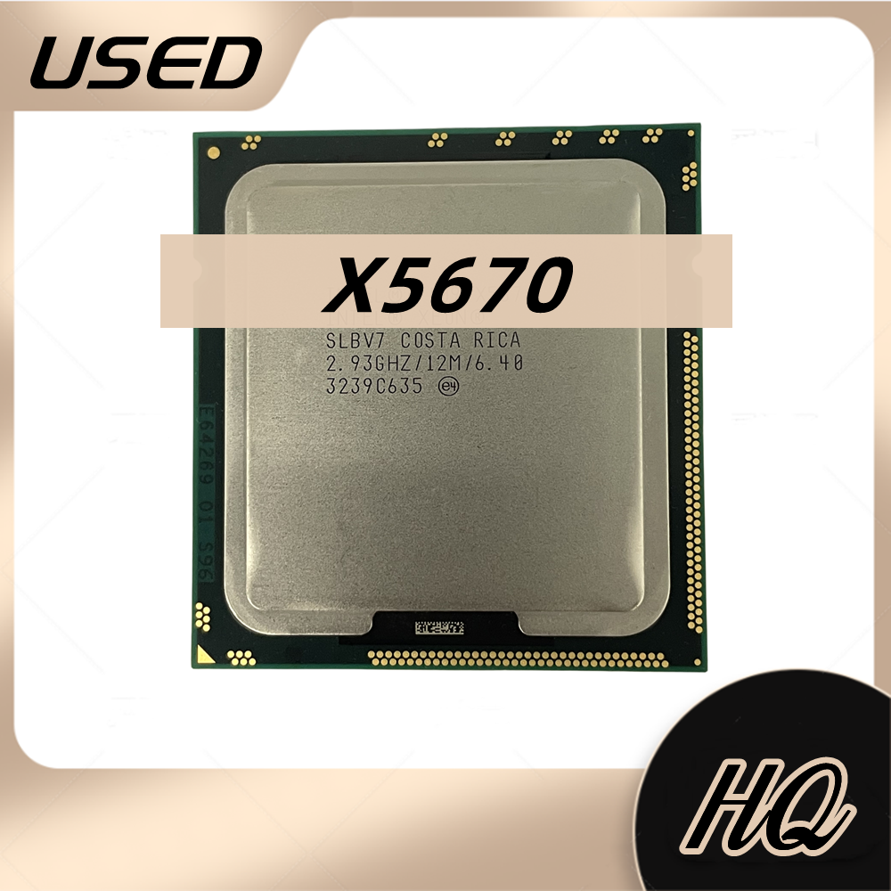 Xeon X5670 2.933 GHz SLBV7 Seis núcleos Doce hilos 12M 95W LGA 1366