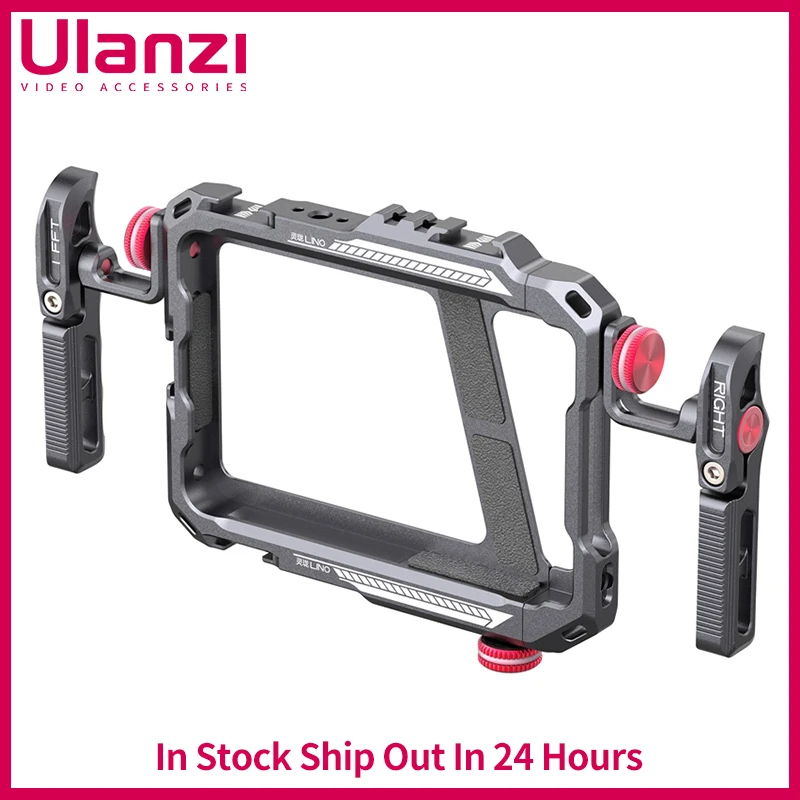 Ulanzi Lino Smartphone Cage for iPhone 16 15 14 13 X XR XS Max Mini/Pro/Pro Max Smartphone Handle Grip Phone Vlog Video