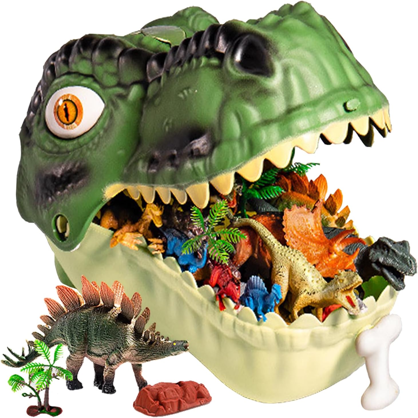 46 шт. игрушка-динозавр, фигурки динозавров включает Dino Aufbewahrungsbox, игрушки «Мир динозавров», игрушки в подарок для детей
