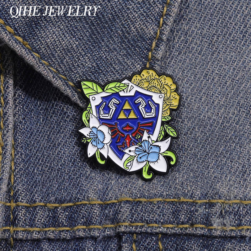 Cartoon Game Emaille Pin Sieraden Aangepaste Badge Metalen Revers Rugzak Shirt Accessoires Vriend Gift