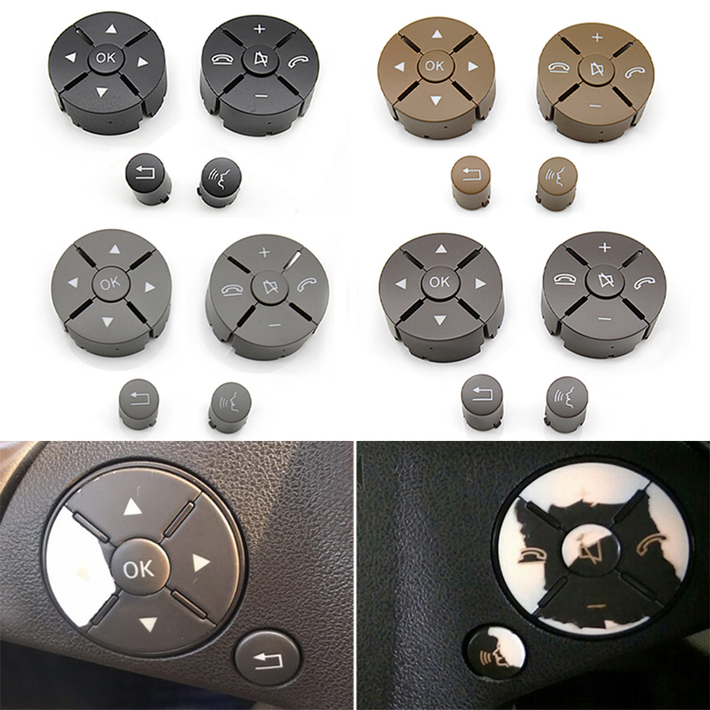 Auto Multi-Functie Stuurwiel Knop Toetsen Voor Mercedes Benz Glk Klasse W204 X204 C180 C200 C250 c260 C300 C350 W207 W212