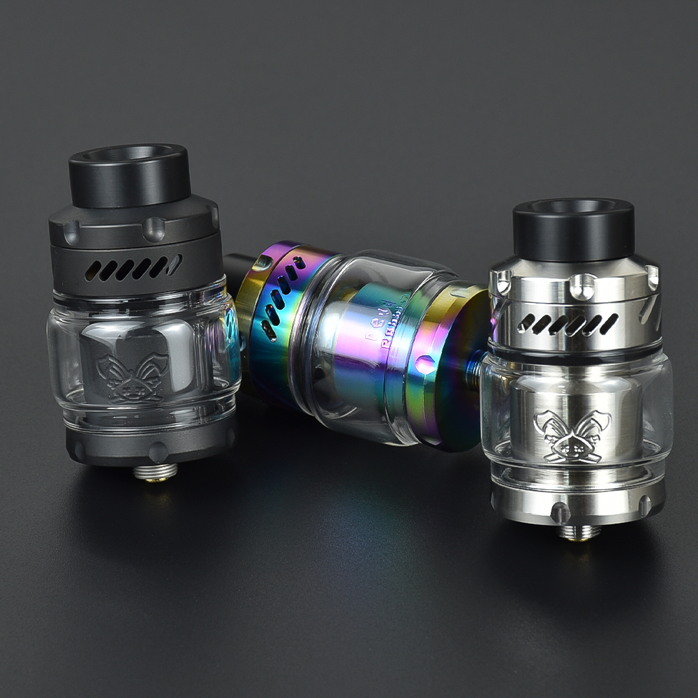 Atomizador Dead Rabbit 3 RTA de 25mm, tanque de cigarrillo electrónico reconstruible, 316ss, 3,5 ml/5,5 ml, doble bobina, vs kylin v3 rta Blaze Solo RTA