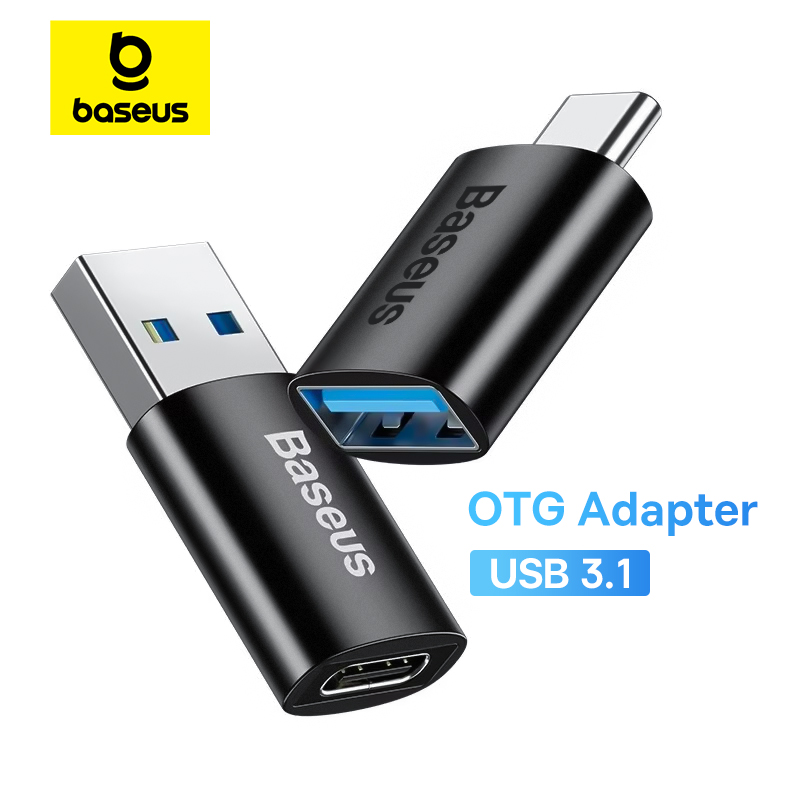 Baseus Usb Otg Data Transfer Adapter Type C Vrouw Naar Usb Mannelijke Converter Snel Opladen Adapter Voor Laptop Macbook Samsung