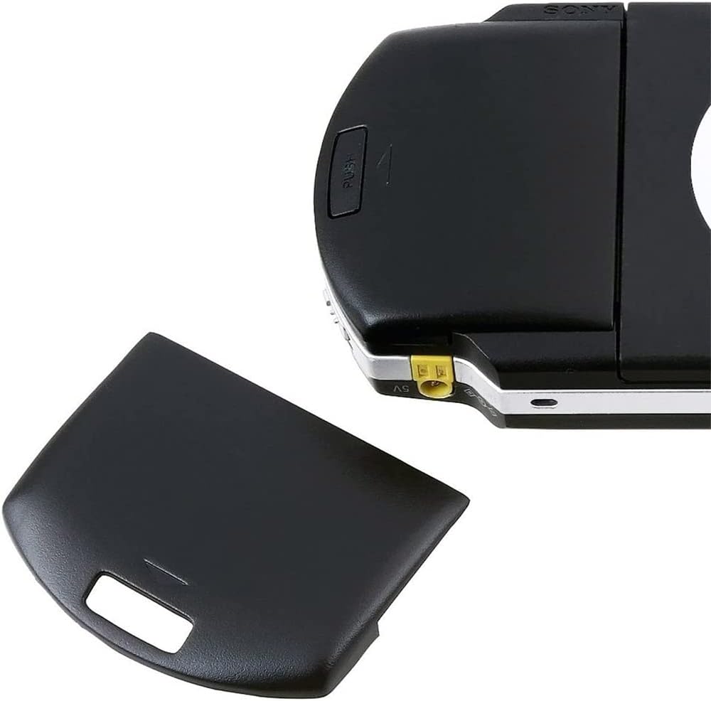 Battery Back Door Cover Case Replacement for PSP 1000 1001 1002 1003 Fat Black New