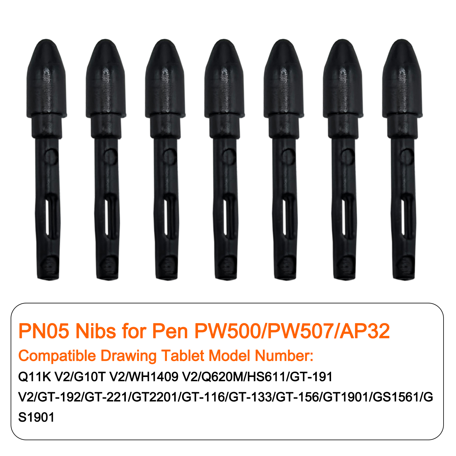 Wymienne końcówki do piór GAOMON ArtPaint Pen AP10 / AP20 AP31 / AP32 / AP40 / AP50, tablet graficzny do rysowania stylusem