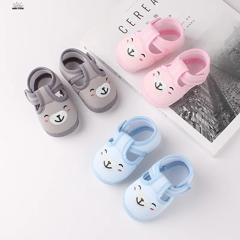 ทารกแรกเกิดรองเท้าเด็กการ์ตูนเด็ก First Walkers Soft Sole รองเท้าเด็กวัยหัดเดินการ์ตูน-รองเท้าฤดูใบไม้ผลิฤดูใบไม้ร่วงเด็กทารก-รองเท้า