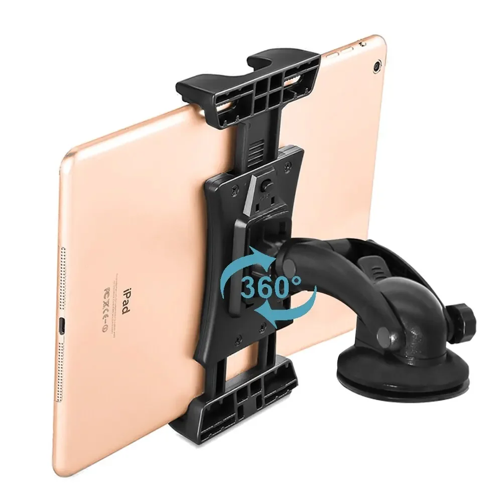 Universal Car Tablet Holder Suction Cup Stand for iPhone Samsung iPad Pro Air4-13'' Galaxy Tab Dashboard Cellphone Bracket Mount