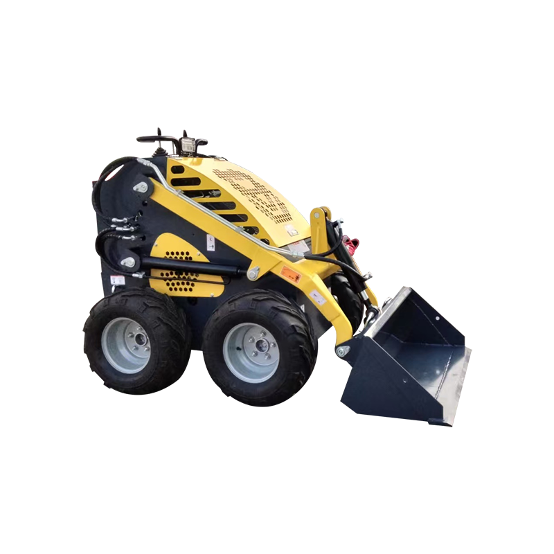 Personalização mini carregador ce epa diesel casa jardim rastreador mini pequeno skid steer loader com nivelamento automático de balde