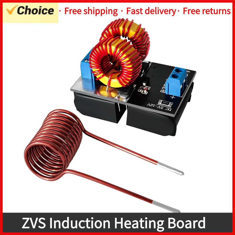 ZVS Indução Aquecimento Board, Flyback Grande Poder, DIY Fogão e Bobina de Ignição, DC5-12.0V Tensão de Entrada, 120W